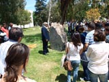 inauguracion jardin de piedras universidad de alicante